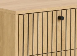 Nachtkastje 46x40x70cm - decor - bruin