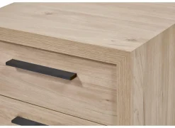 Nachtkastje 50x42x46cm - decor - beige & bruin