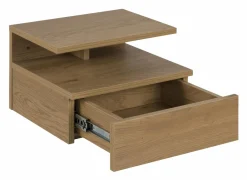 Nachtkastje 35x32x23cm - MDF - wilde eik