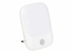 Nachtlampje met bewegingssensor  H9,2cm - kunststof - wit