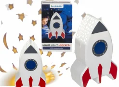Nachtlampje Raket H15cm