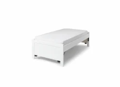 Onderschuifbed Duet 90cm - beuk massief - beuk wit