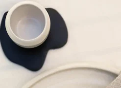 Salt & Pepper Onderzetter Charm 10x9,50cm - zwart - set van 4