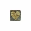 Mars & More Onderzetters voor glazen Heart Wood 10x10cm, set van 6