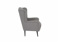 Oorfauteuil Canto 76x80x107cm - stof - taupe