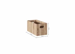Opbergbox 31x15x15cm - FSC - naturel