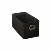 Opbergbox 31x15x15cm zwart