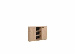 Opbergkast Capo 160x40x112cm - melamine - golden oak
