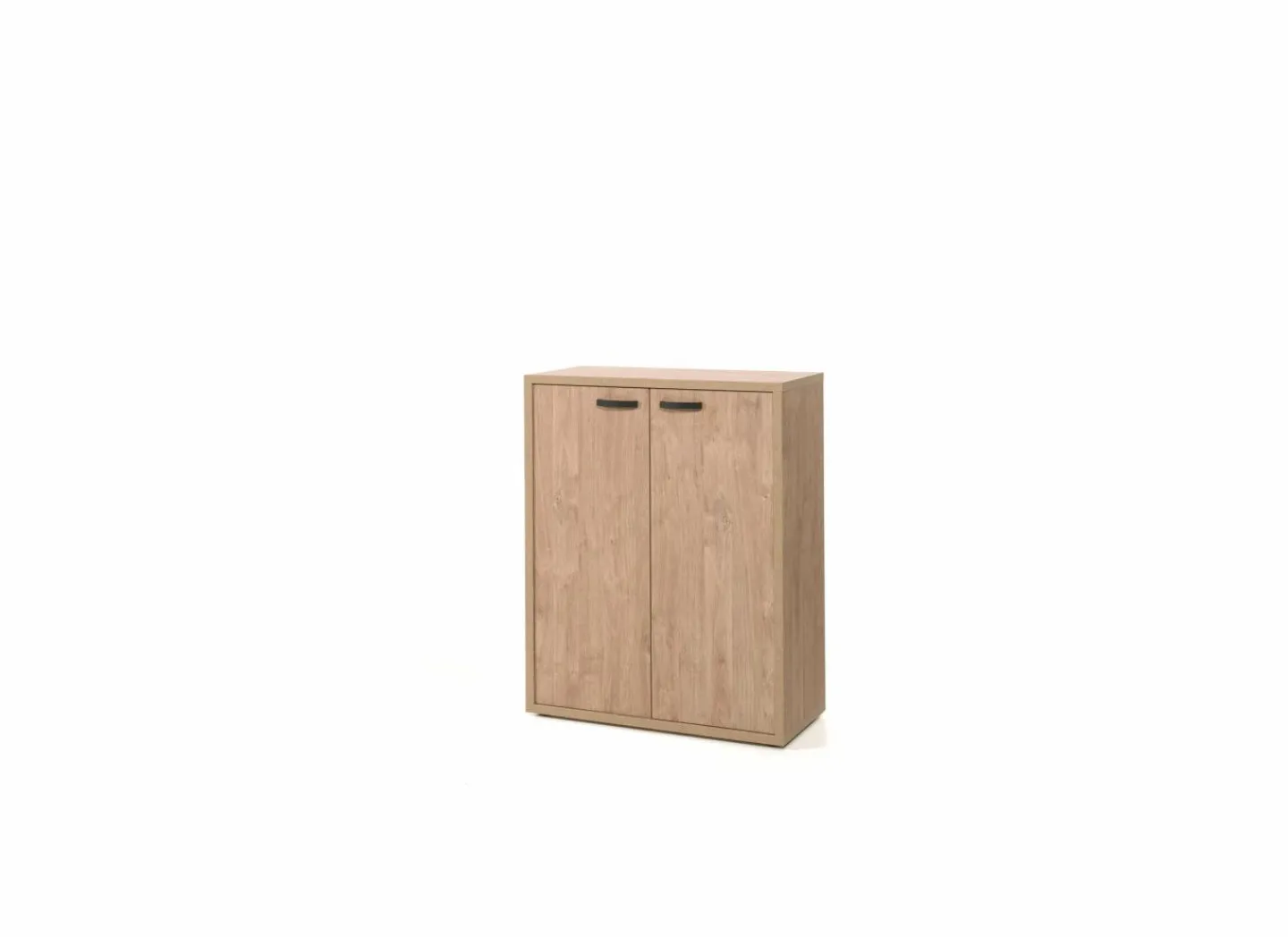 Opbergkast Capo 90x40x112cm - melamine - golden oak