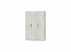 Opbergkast 120x40x180cm - decor - witte eik