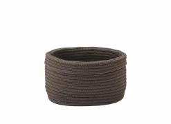 Aquanova Opbergmand Reno 24x18x16cm - kunststof - pecan