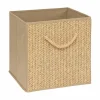 Opbergmand Stemy 31x31x31cm - naturel