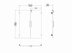 Opbouwset Prima 83,7cm - decor - wit