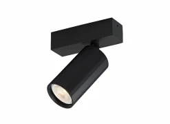 Opbouwspot GU10 - aluminium - zwart
