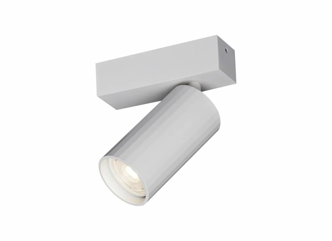 Opbouwspot GU10 - aluminium - wit