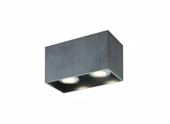 Opbouwspot met 2 spots 2x50W GU10