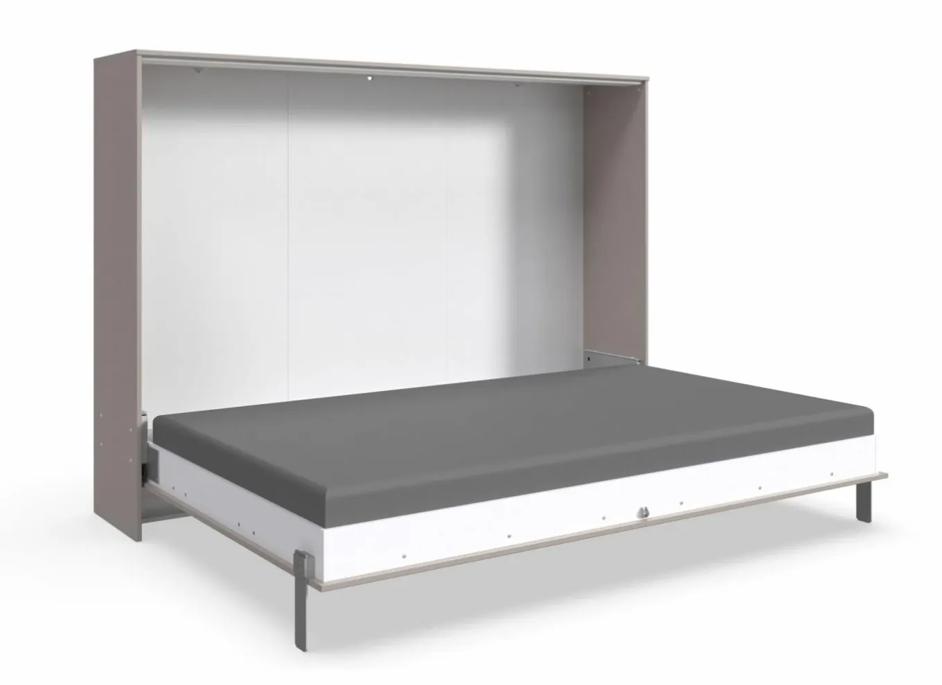 Opklapbed Juist 140x200cm - decor - sahara grijs