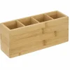 Organizer 22,4x7,1xH9,9cm - bamboe - naturel
