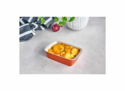 Ovenschaal Fontestic 15,8x10,2cm - stoneware - roest