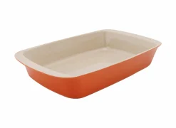 Ovenschaal Fontestic 34x21,5cm - stoneware - roest