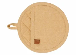 Cosy & Trendy Pannenlap Stoff Ø20cm - katoen - amber