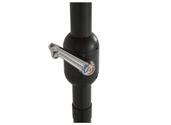 Parasol Nerissa Ø350cm rood met beschermhoes