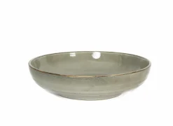 Salt & Pepper Pastabord Artisan Ø21,8cm - keramiek - groen