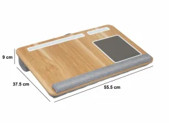 PC houder Athome 55,5x37,5x9cm - decor - naturel