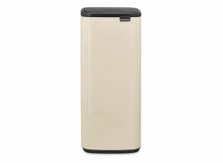 Brabantia Pedaalemmer Bo 30L - staal - soft beige