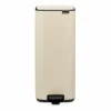 Brabantia Pedaalemmer Bo 30L - staal - soft beige