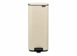 Brabantia Pedaalemmer Bo 30L - staal - soft beige