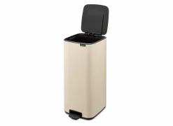 Brabantia Pedaalemmer Bo 30L - staal - soft beige