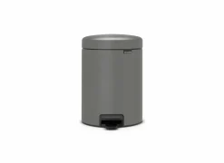 Brabantia Pedaalemmer NewIcon 5L concrete grey