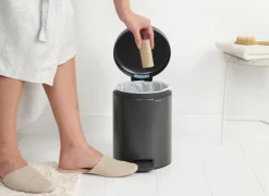 Brabantia Pedaalemmer NewIcon   - 5L - confident grey