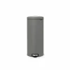 Brabantia Pedaalemmer NewIcon 30L grijs