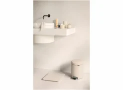 Brabantia Personenweegschaal 28x28x3cm - glas - soft beige