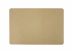 Placemat Mira 49x33cm - PU-leer - goud