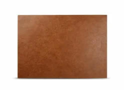 Placemat Ona 30x43cm - lederlook - bruin