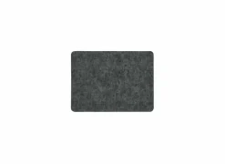 Placemat Truman 33x45cm - lederlook - zwart