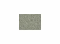 Placemat Truman  33x45cm - lederlook - houtskool