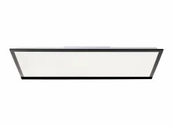Brilliant Plafondlamp Briston 79,5x39,5cm - kunststof & metaal - zwart
