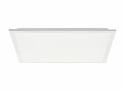 Brilliant Plafondlamp Briston 45x45x5cm - kunststof & metaal - wit