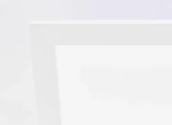 Brilliant Plafondlamp Briston 100x25x5cm - kunststof & metaal - wit