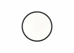 Brilliant Plafondlamp Galo Ø30cm - kunststof - zwart