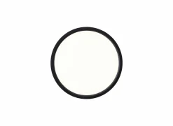 Brilliant Plafondlamp Galo Ø23cm - kunststof - zwart