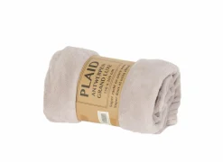 Plaid Antwerpen 150x200cm - microvezel - oudroze