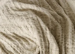 Plaid Biarritz 150x200cm - katoen - greige