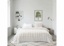 Plaid Bilbao 220x240cm - microvezel - beige