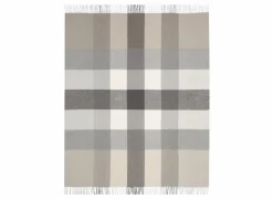 Plaid Desire Grey 130x170cm - polyester & katoen - grijs