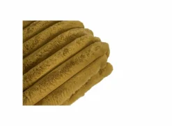 Plaid Gabriella 150x200cm - imitatie konijnenvacht - geel